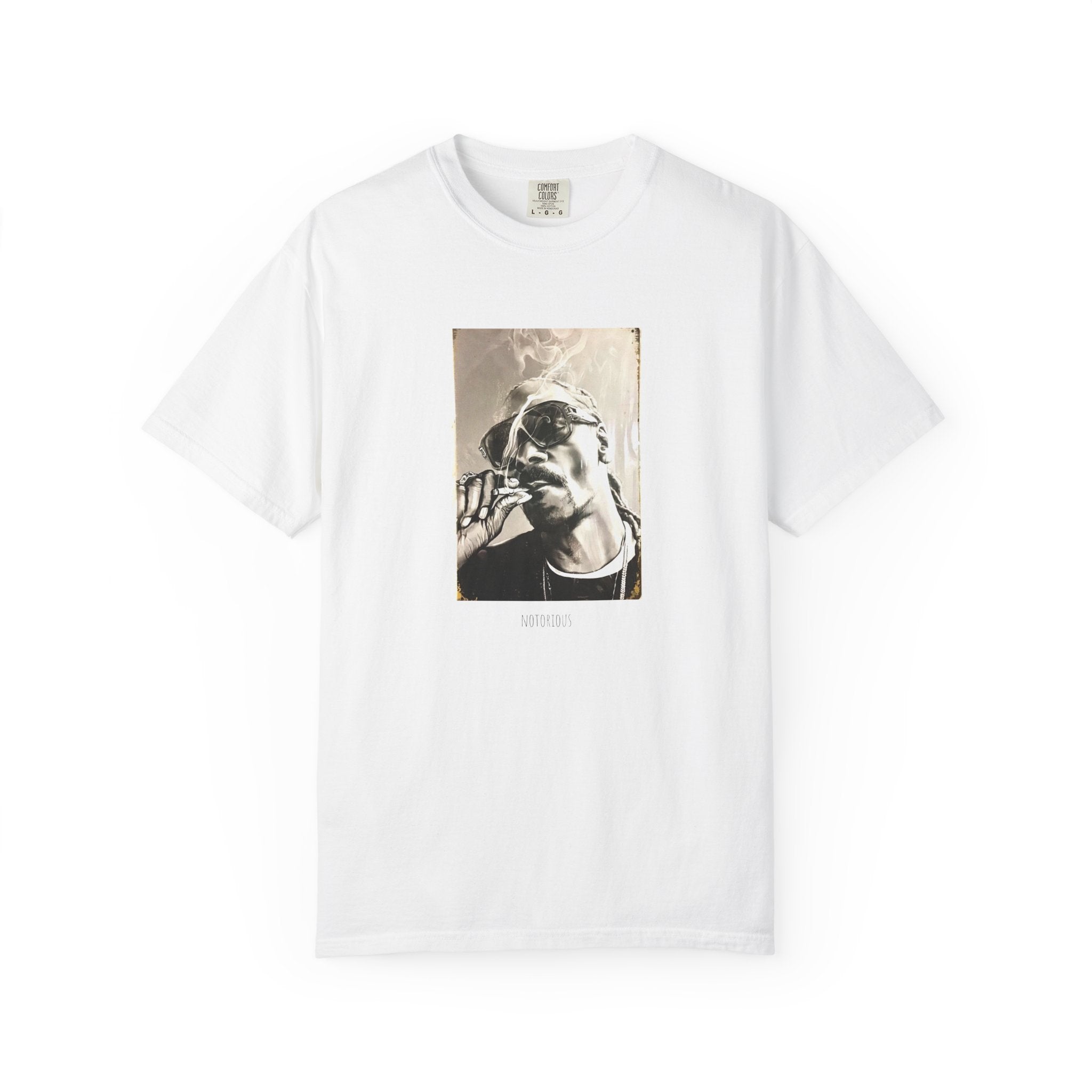Portrait T-Shirt — Vintage Rap Icon Graphic Tee