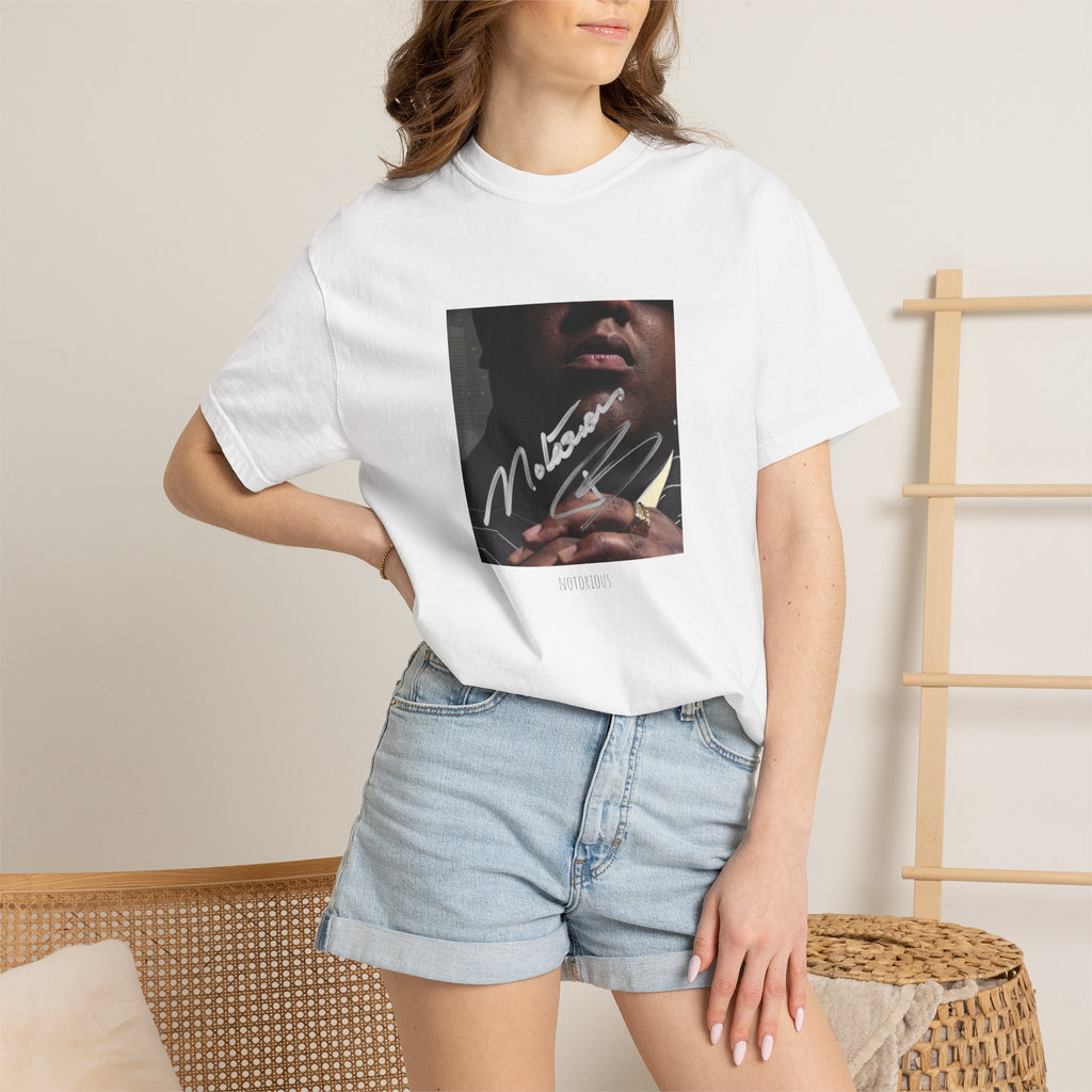 Signature Portrait T-Shirt — 'M. Love' Graphic Tee