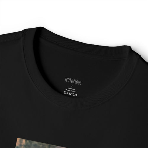 Golfer Graphic Tee — Vintage Swing Photo Oversized T‑Shirt