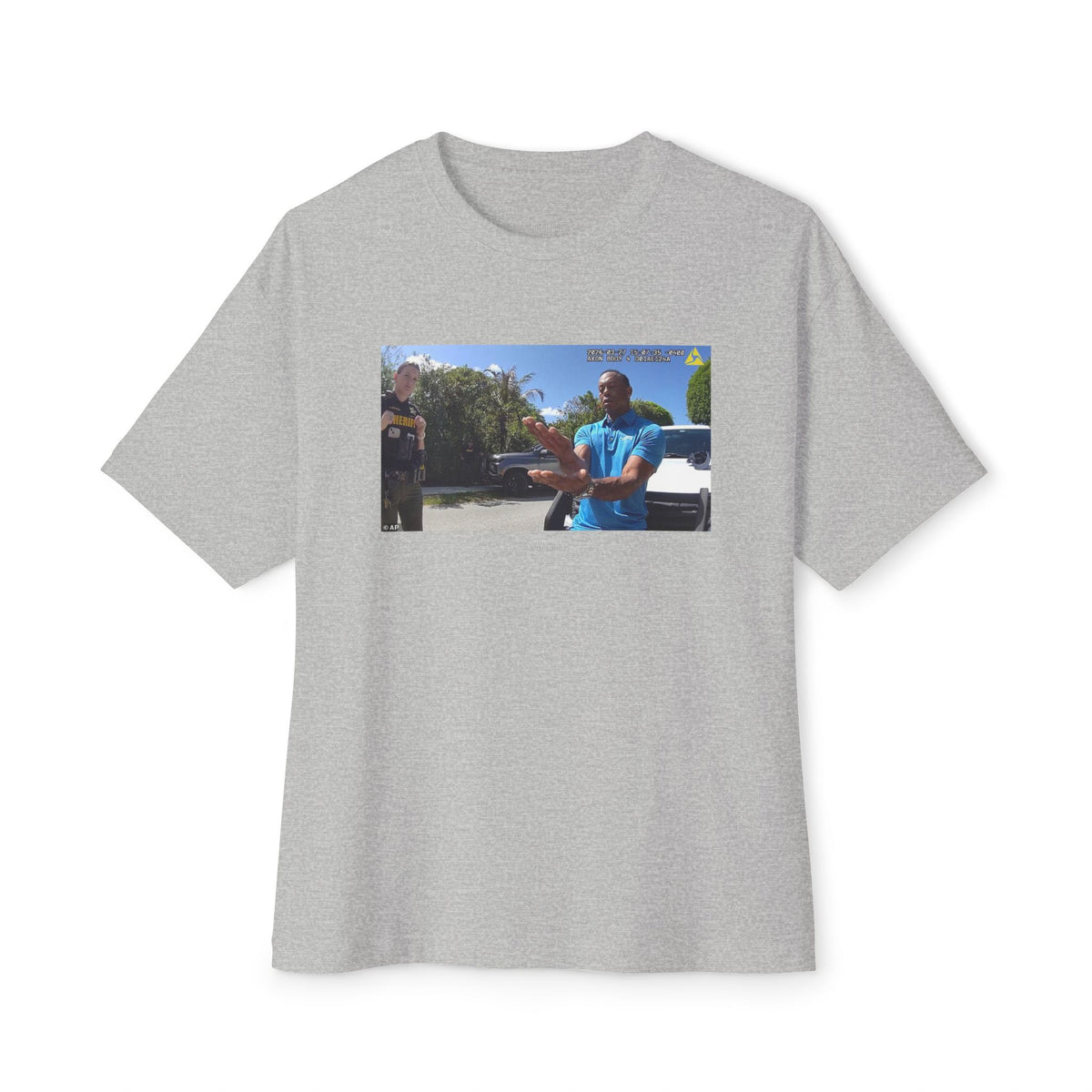 Boxy Tee — Casual Photo Graphic Crewneck