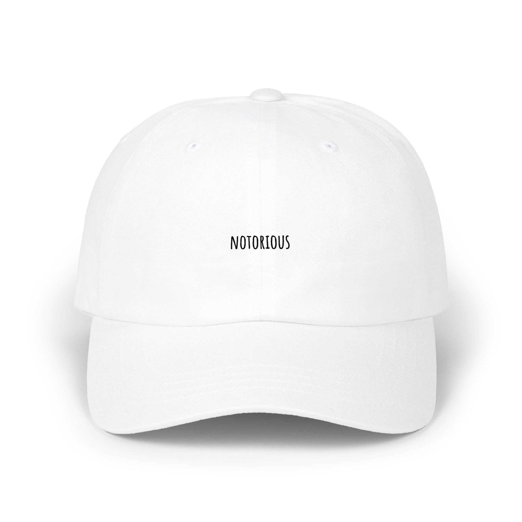 Notorious Embroidered Dad Cap