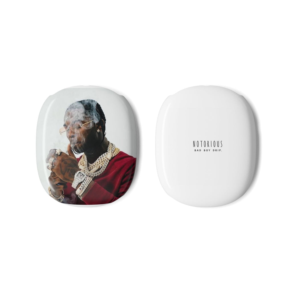 Notorious Smoke Portrait AirPod Max Case — Hip Hop Inspired Headphone Shell