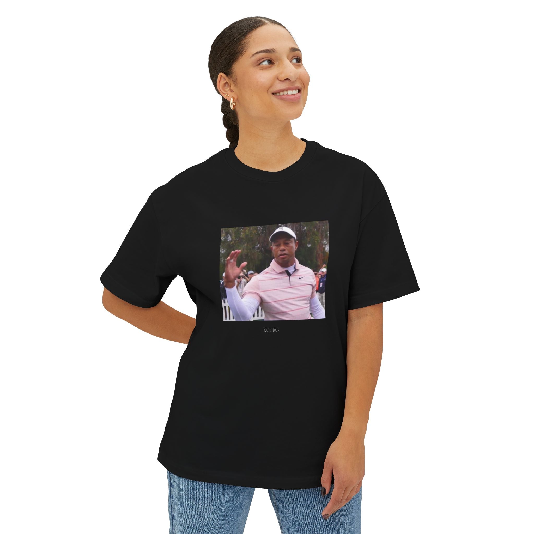 Boxy Tee — Casual Photo Graphic Oversized T-Shirt
