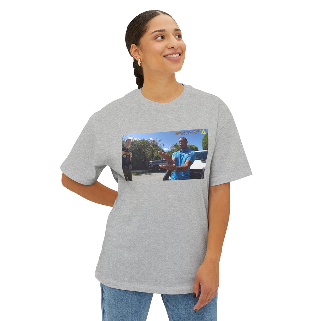 Boxy Tee — Casual Photo Graphic Crewneck