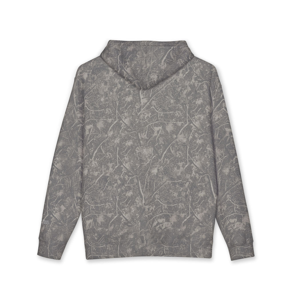 Notorious Floral Hoodie — Vintage Grey Pullover