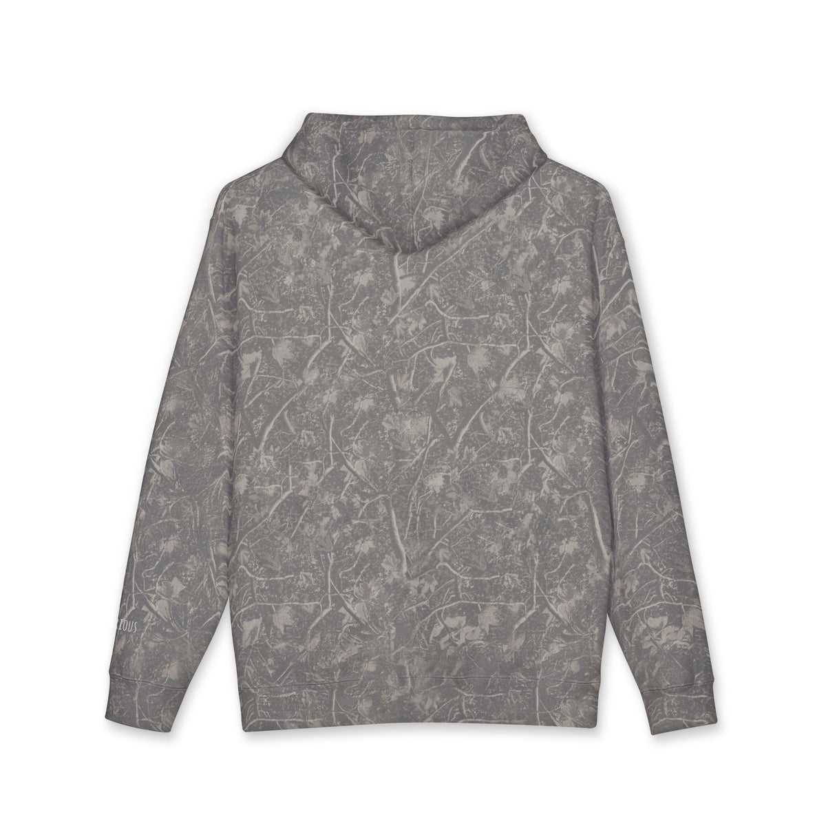 Notorious Floral Hoodie — Vintage Grey Pullover