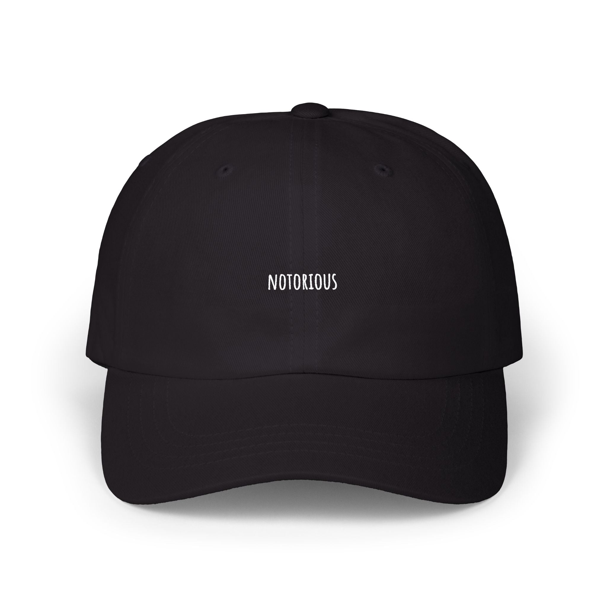 Notorious Embroidered Dad Cap