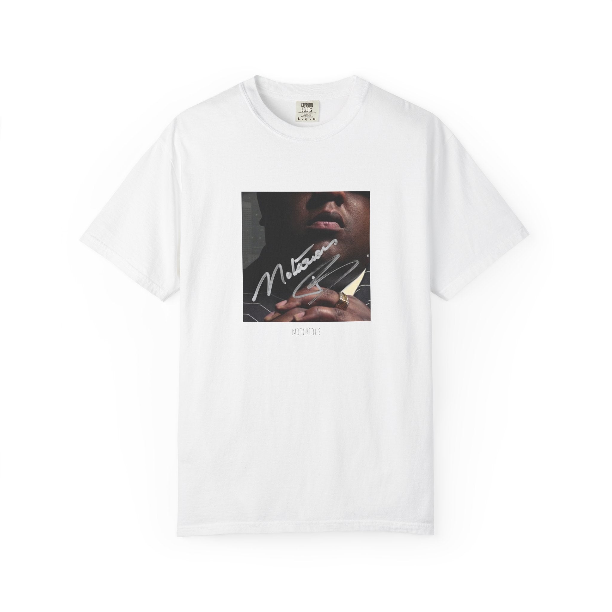 Signature Portrait T-Shirt — 'M. Love' Graphic Tee